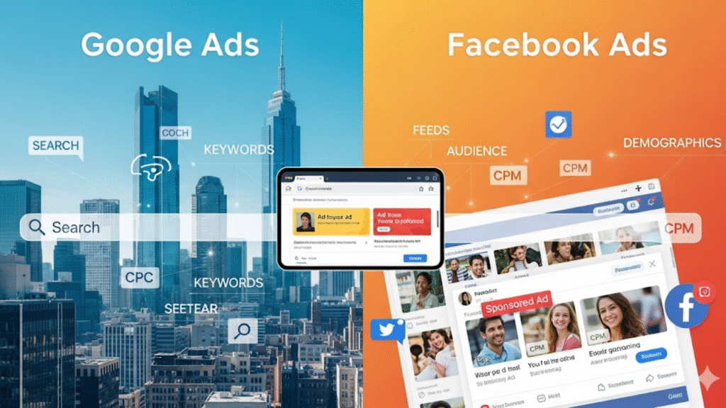 Google Ads vs Facebook Ads