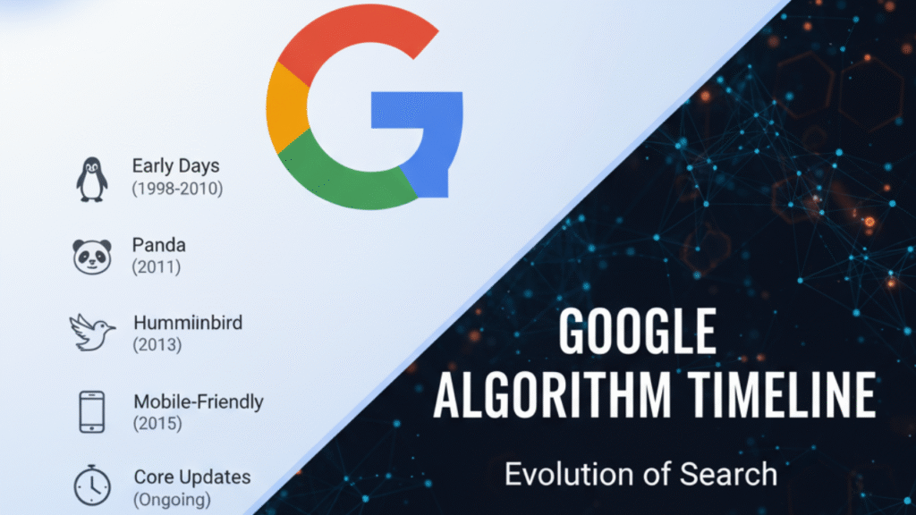 Google Algorithm Timeline