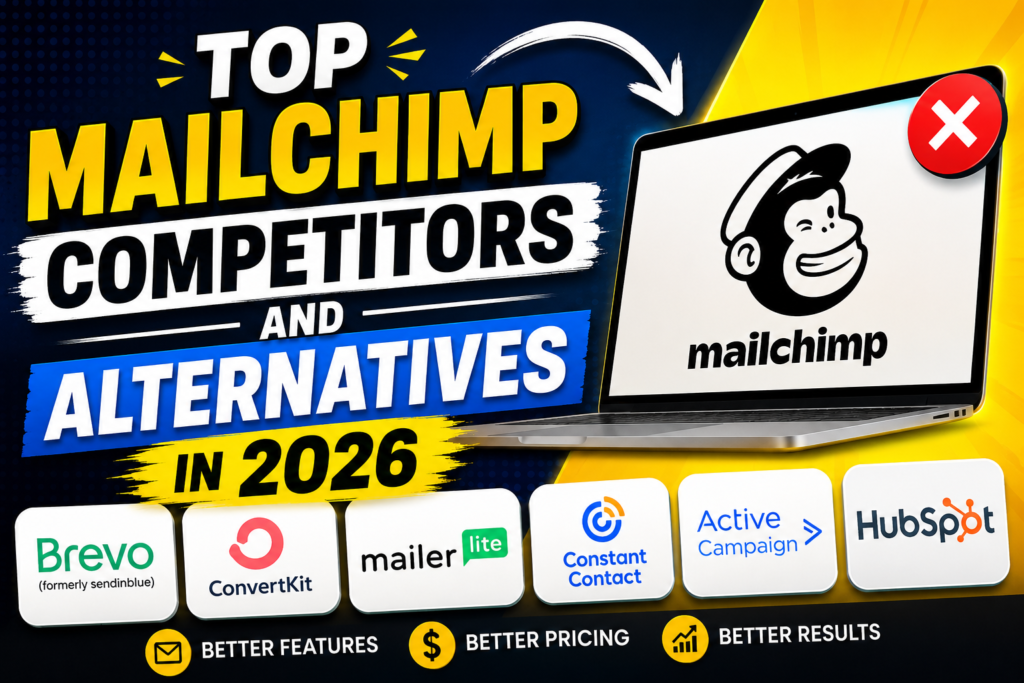 mailchimp competitors