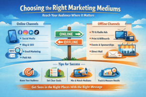 Read more about the article Marketing Mediums: Types, Examples, and How to Choose the Right One
