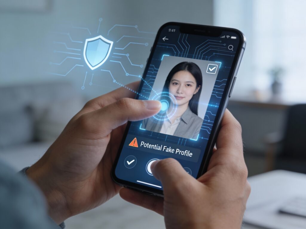 Using reverse image search to verify fake images and profiles