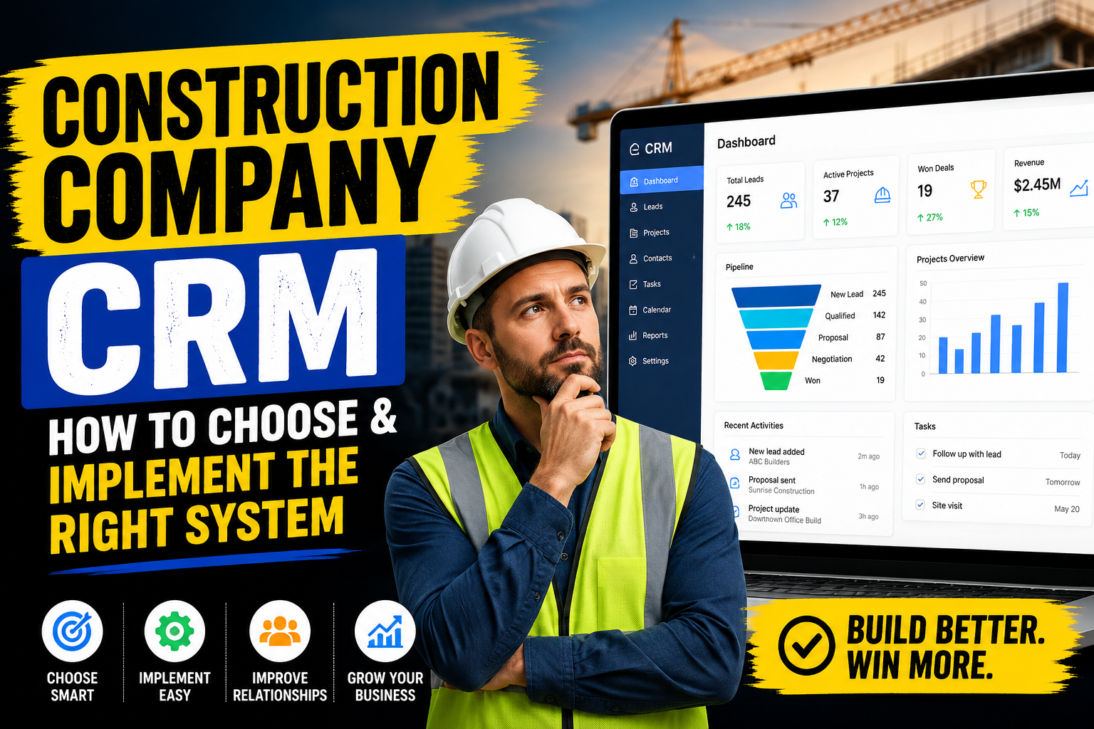 construction company crm