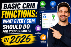 Read more about the article Basic CRM Functions: What Every CRM Should Do for Your Business in 2026