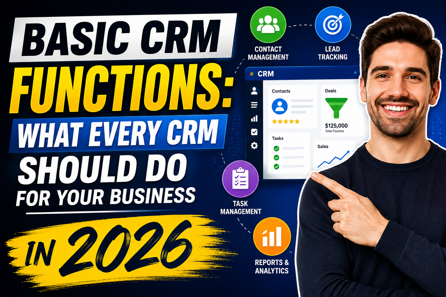 basic crm functions