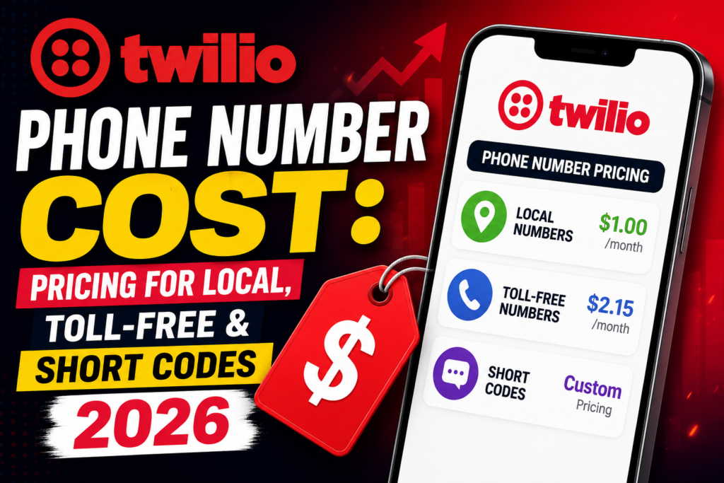 twilio phone number cost