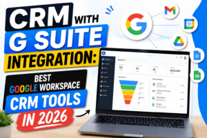 Read more about the article CRM with G Suite Integration: Best Google Workspace CRM Tools in 2026