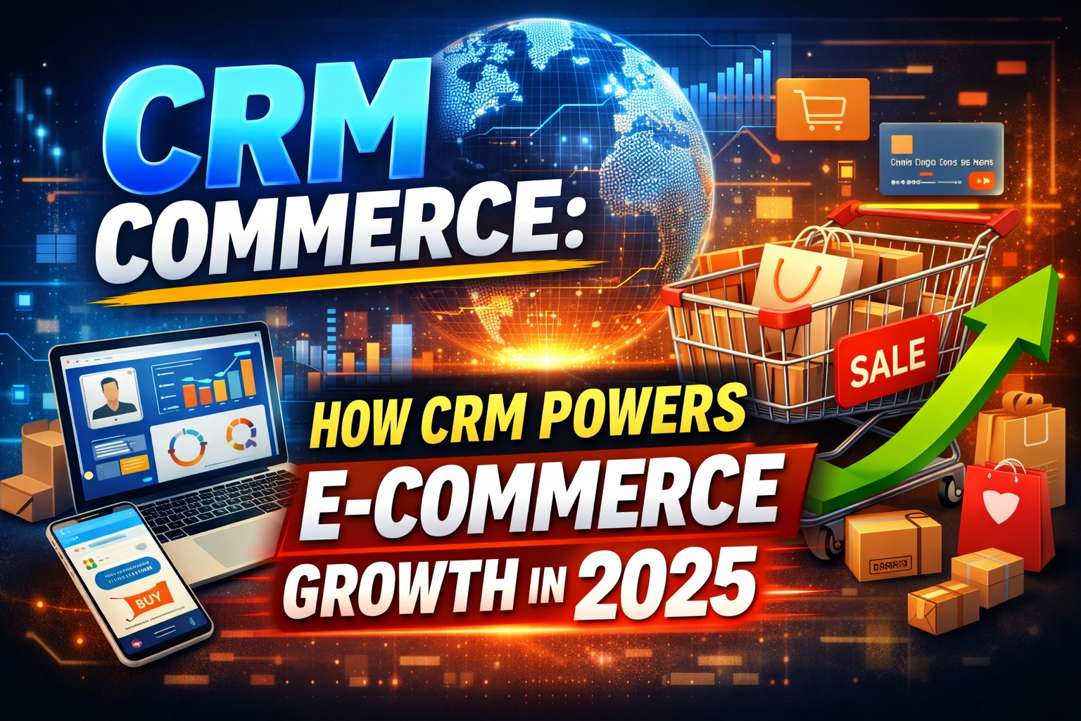 Read more about the article CRM Commerce: How CRM Powers E-Commerce Growth in 2025