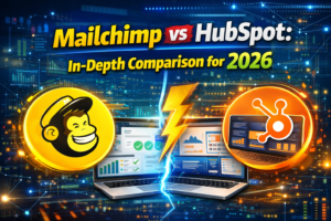 Read more about the article Mailchimp vs HubSpot: In-Depth Comparison for 2026