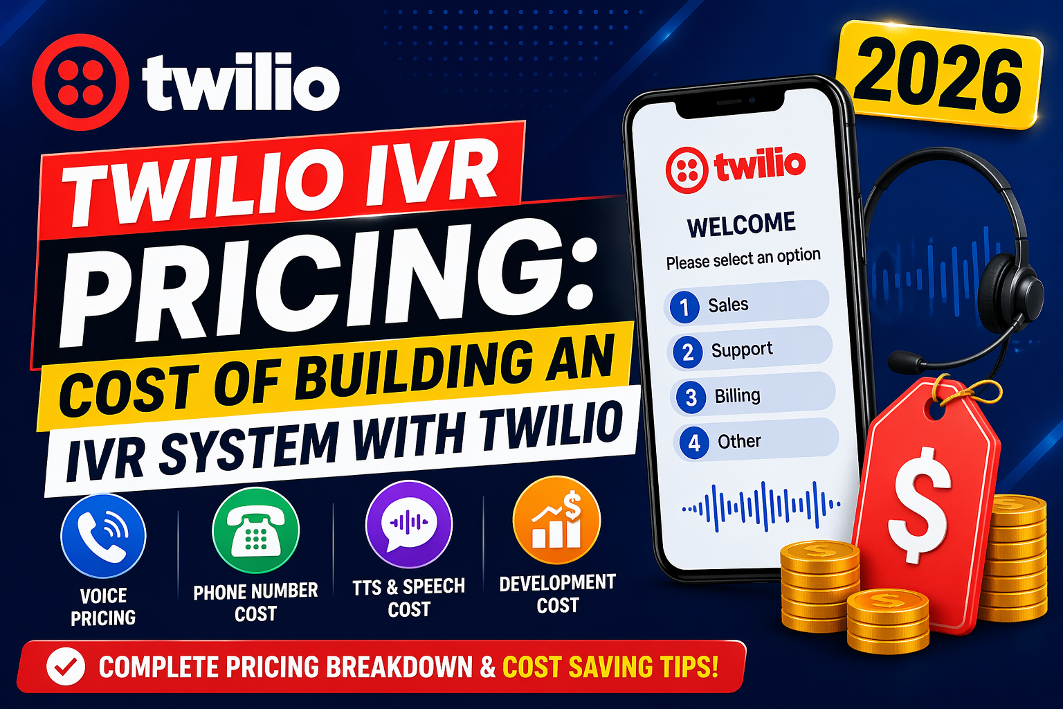 twilio ivr pricing
