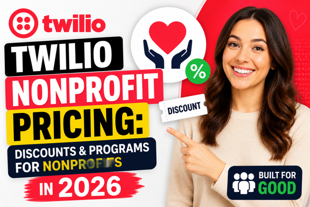 twilio nonprofit pricing