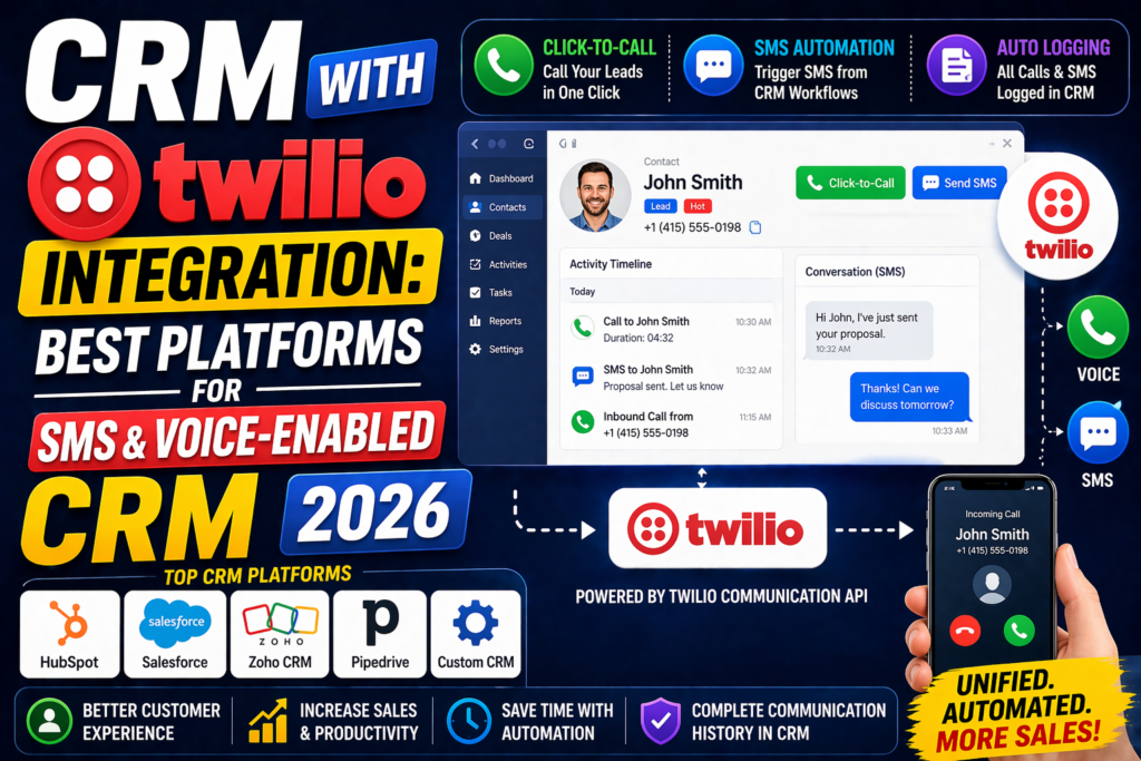 crm with twilio