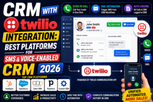 Read more about the article CRM with Twilio Integration: Best Platforms for SMS & Voice-Enabled CRM 2026