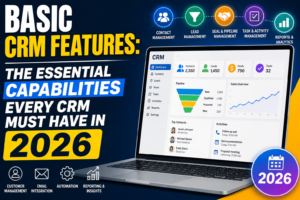 Read more about the article Basic CRM Features: The Essential Capabilities Every CRM Must Have in 2026