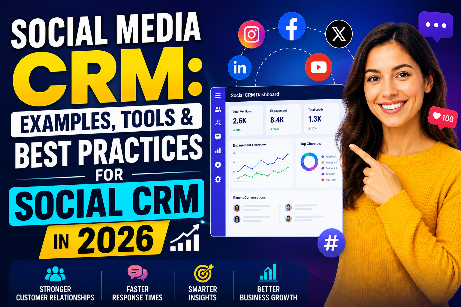 social media crm examples