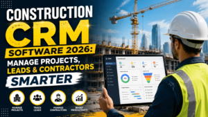 Read more about the article Construction CRM Software 2026: Manage Projects, Leads & Contractors Smarter