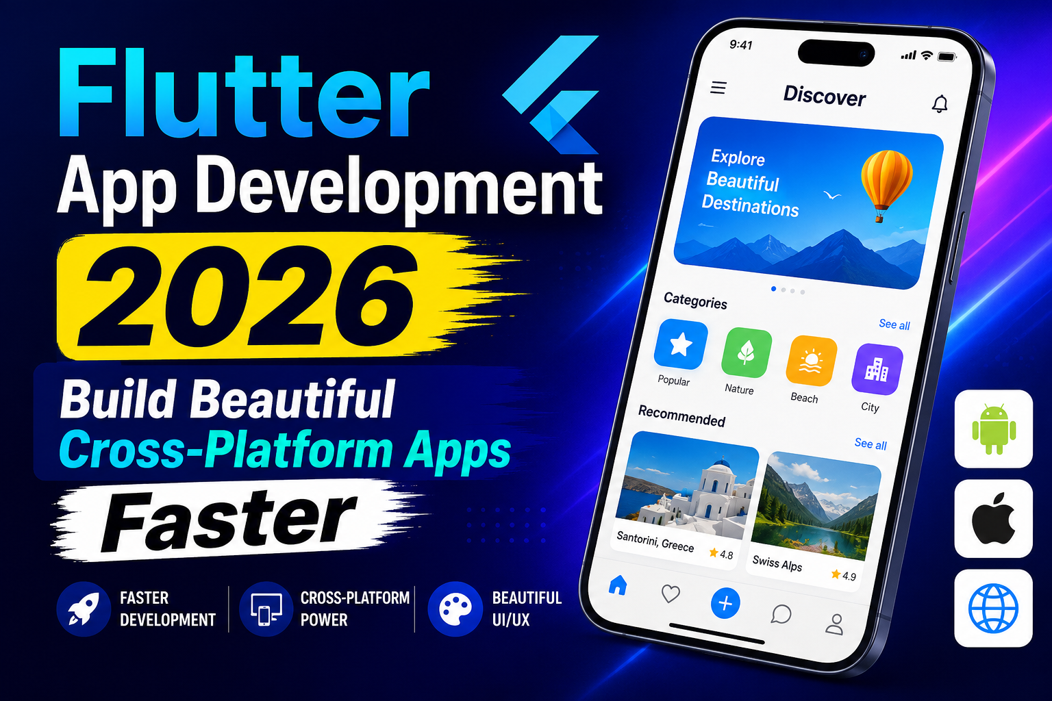 You are currently viewing Flutter App Development 2026: Build Beautiful Cross-Platform Apps Faster