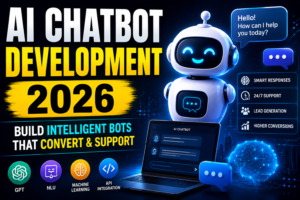 Read more about the article AI Chatbot Development 2026: Build Intelligent Bots That Convert & Support