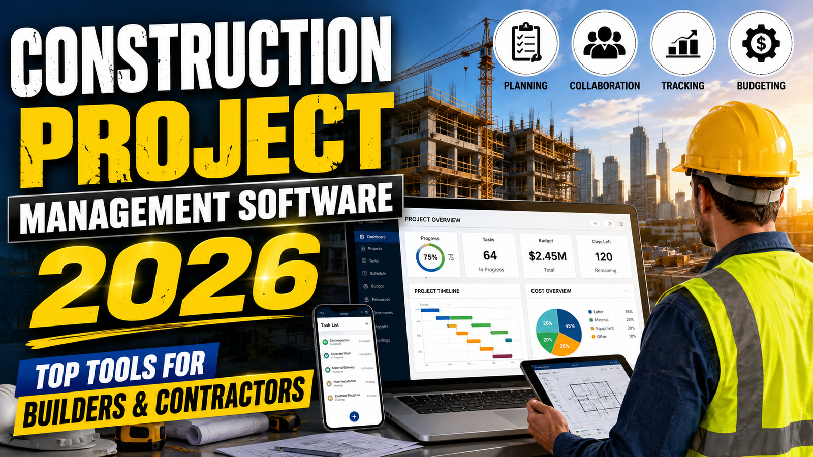 You are currently viewing Construction Project Management Software 2026: Top Tools for Builders & Contractors