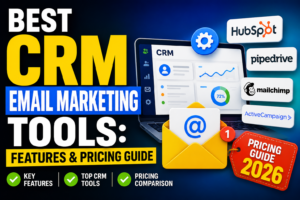 Read more about the article Best CRM Email Marketing Tools: Features & Pricing Guide 2026