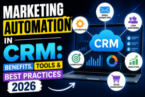 Read more about the article Marketing Automation in CRM: Benefits, Tools & Best Practices 2026