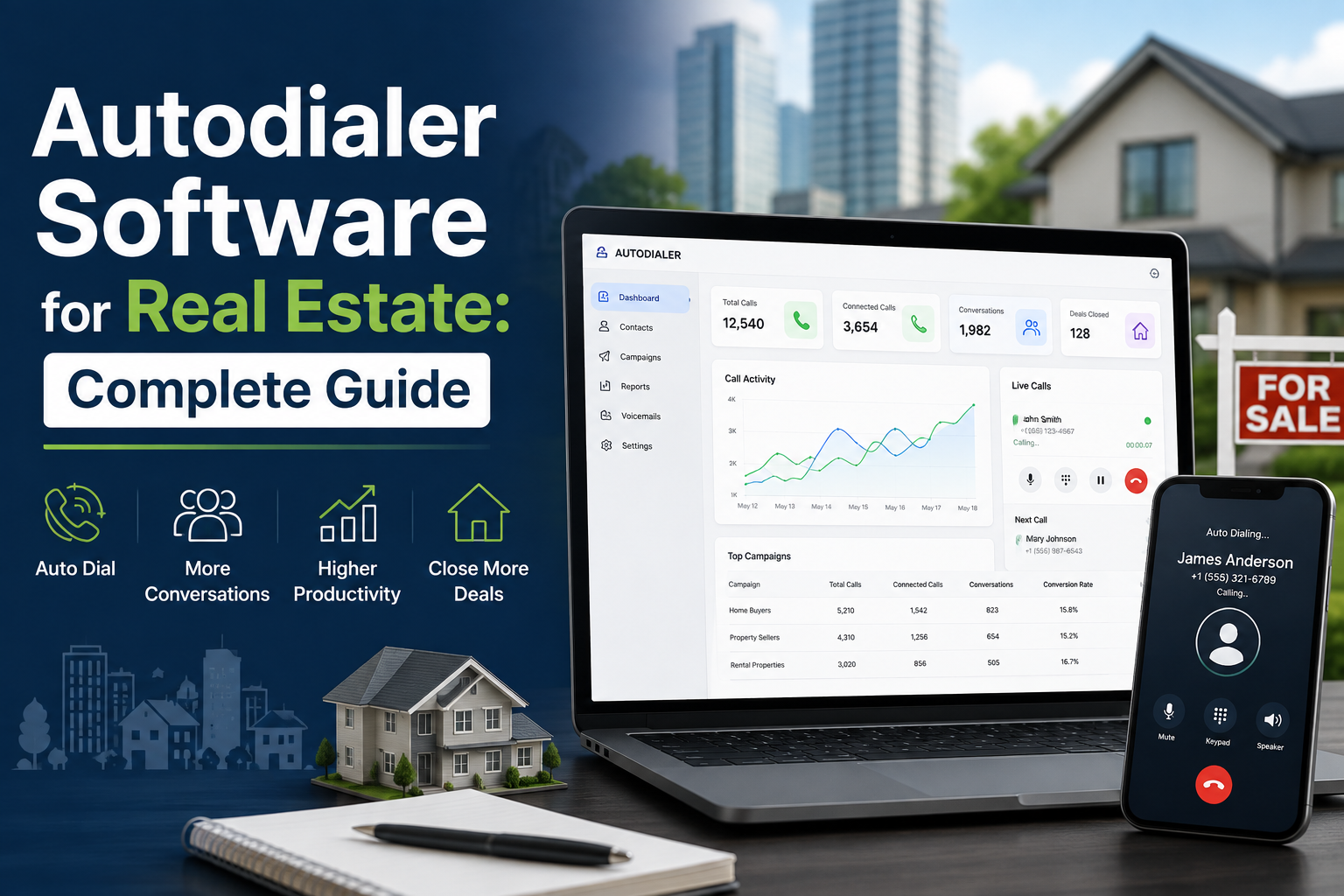 You are currently viewing Autodialer Software for Real Estate: Complete Guide