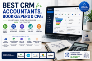 Read more about the article Best CRM for Accountants, Bookkeepers & CPAs