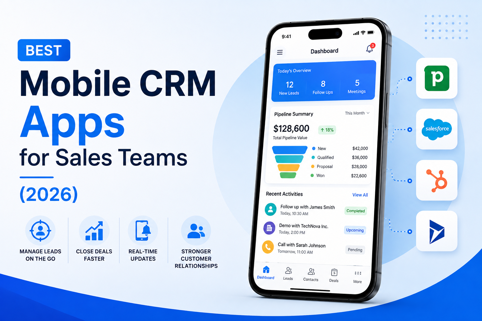 You are currently viewing Best Mobile CRM Apps for Sales Teams (2026)