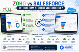 Read more about the article Zoho vs Salesforce: Which CRM Should You Choose?