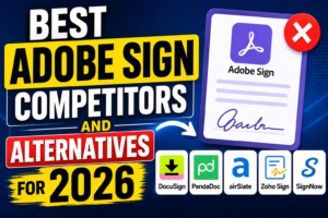 Read more about the article Best Adobe Sign Competitors and Alternatives for 2026