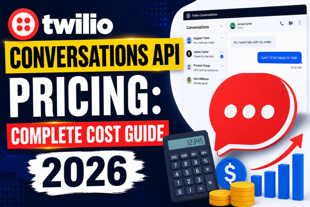 twilio conversations api pricing