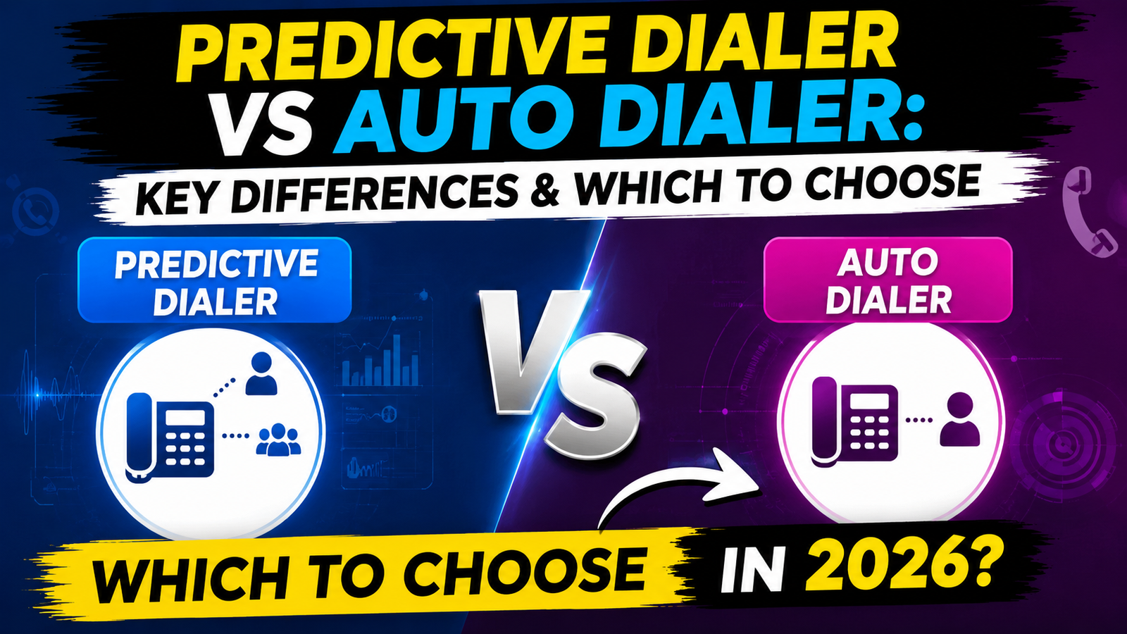 predictive dialer vs auto dialer